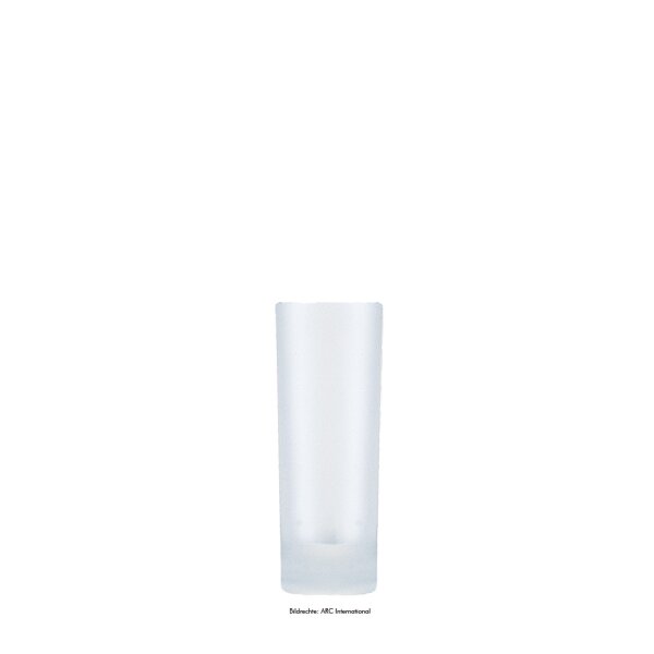 Arcoroc Islande Shotglas gefrostet FH6,5cl