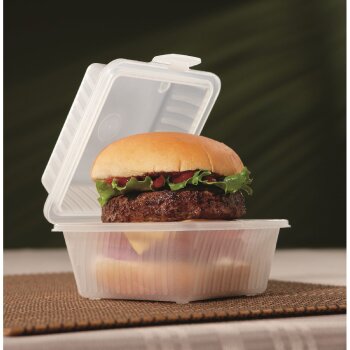 FRILICH ECO-Takeaway Box Hamburger-Box grün