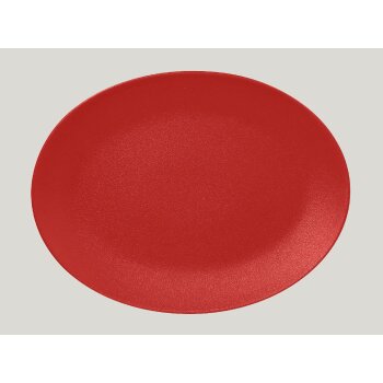 RAK NEOFUSION Platte oval - ember l 36cm/ w 27cm/