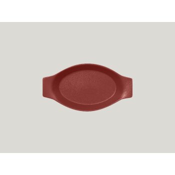 RAK NEOFUSION Schale oval mit Griffen - magma l 20cm/ w...