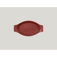 RAK NEOFUSION Schale oval mit Griffen - magma l 20cm/ w 11cm/ h 3.5cm/ c 20cl/