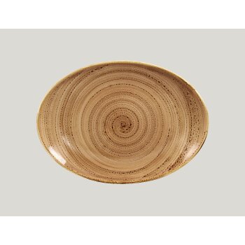 RAK TWIRL Platte oval - shell l 32cm/ w 23cm/