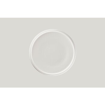 RAK EASE Teller flach coup - white - RAKSTONE PEESS d 24 cm