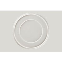 RAK EASE Teller flach mit Rand - white - RAKSTONE PEESS d 32 cm / h 2 cm