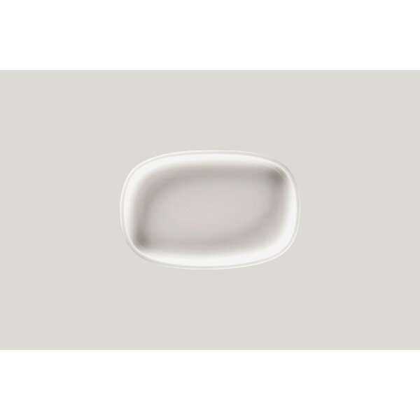 RAK EASE Platte oval tief - white - RAKSTONE PE SS l 22.5 cm / w 15 cm / h 2.5 cm