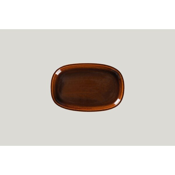 RAK EASE Platte oval tief - honey - HONEY l 22.5 cm / w 15 cm / h 2.5 cm