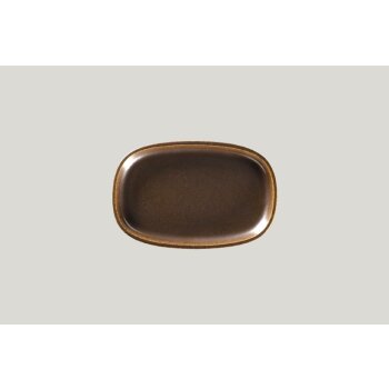 RAK EASE Platte oval tief - rust - RUST l 22.5 cm / w 15...