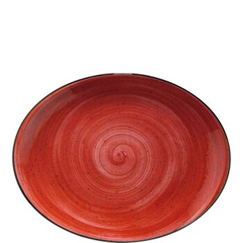 Aura Passion Moove Platte oval 31x24cm